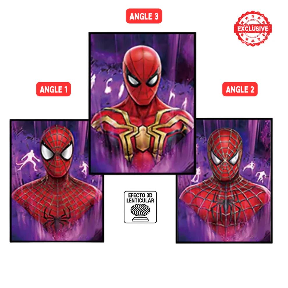 3D Spider-Verse Poster Collection