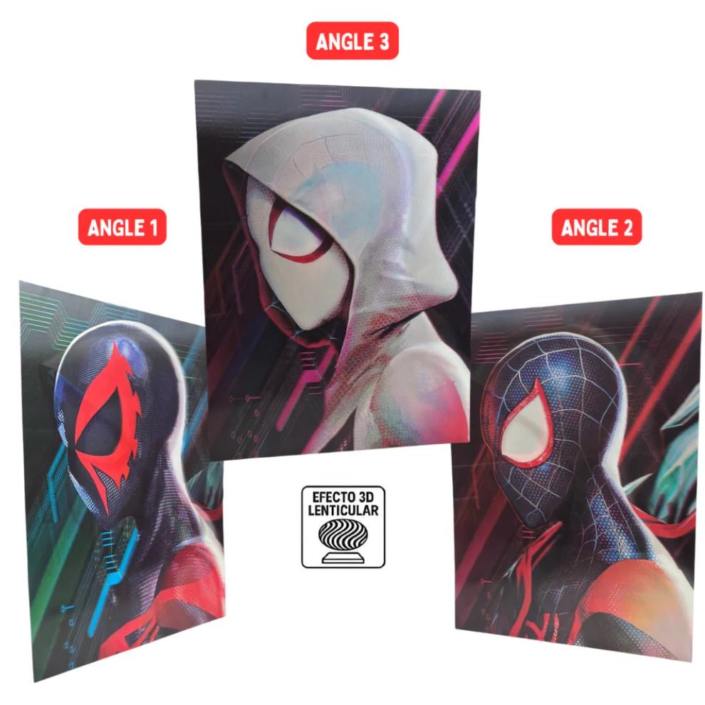 3D Spider-Verse Poster Collection