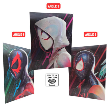 3D Spider-Verse Poster Collection