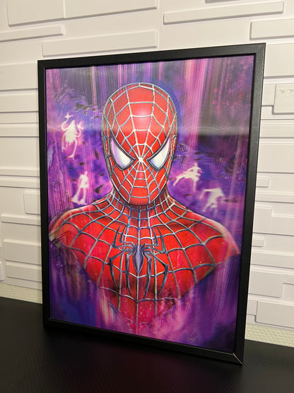 Spider Man 3D Poster